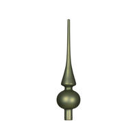 CHRISTBAUMSPITZE  - KONVENTIONELL, Glas (6,00/6,00/26,00cm)