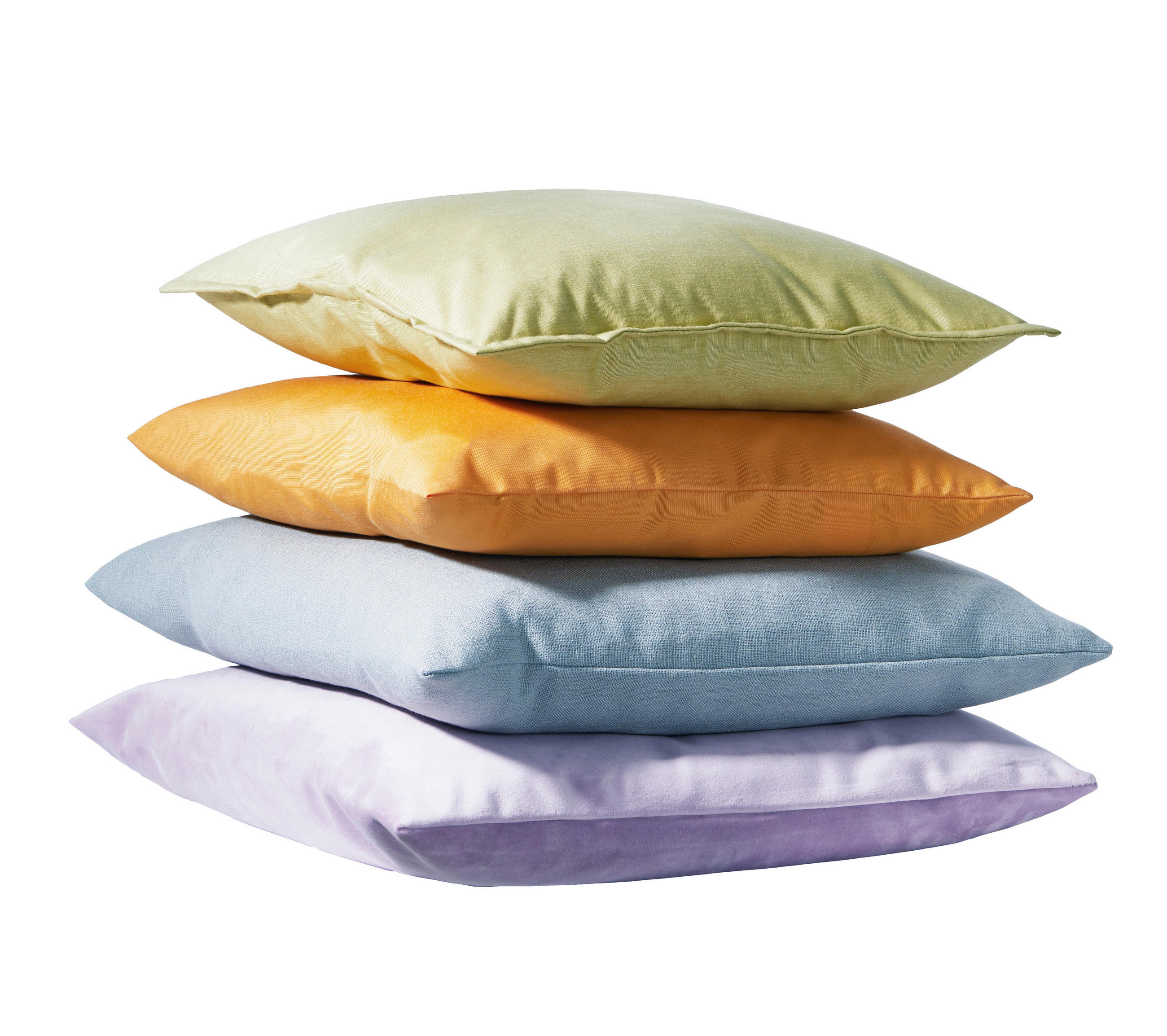 KISSENHÜLLE 40/40 cm - Hellgrün, Basics, Textil (40/40cm) - Apelt