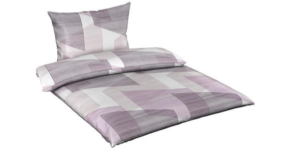BETTWÄSCHE Mavie Satin 140/200 cm  - Lila, KONVENTIONELL, Textil (140/200cm) - Esposa