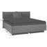 POLSTERBETT 180/200 cm - Rot, Design, Textil (180/200cm) - Ruf