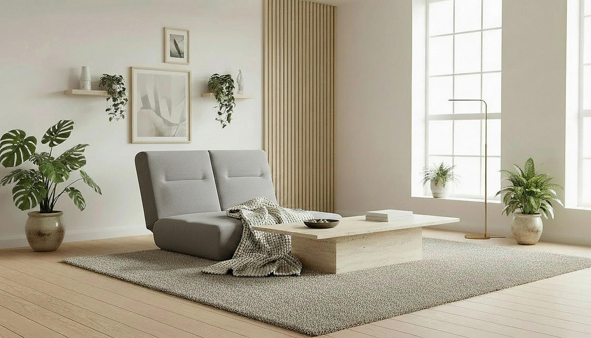 Canapea Extensibilă, textil, gri închis - gri închis, Design, textil (159/88/160cm) - Livetastic