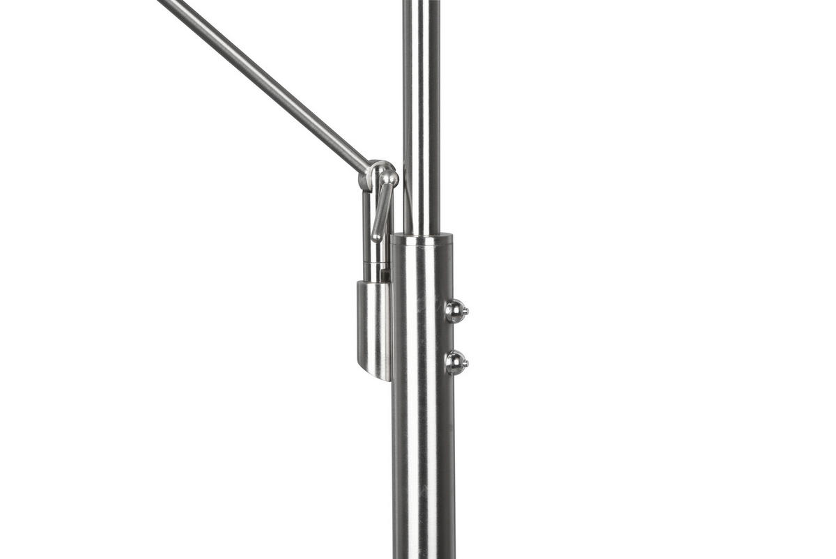 LED-STEHLEUCHTE - Nickelfarben, Basics, Metall (35,2/181cm) - Trio Leuchten