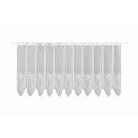 KURZGARDINE   150/52 cm   - Weiß, Basics, Textil (150/52cm)