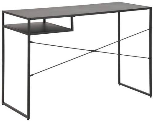 SCHREIBTISCH 110/45/75 cm  in Schwarz  - Schwarz, KONVENTIONELL, Metall (110/45/75cm) - MID.YOU
