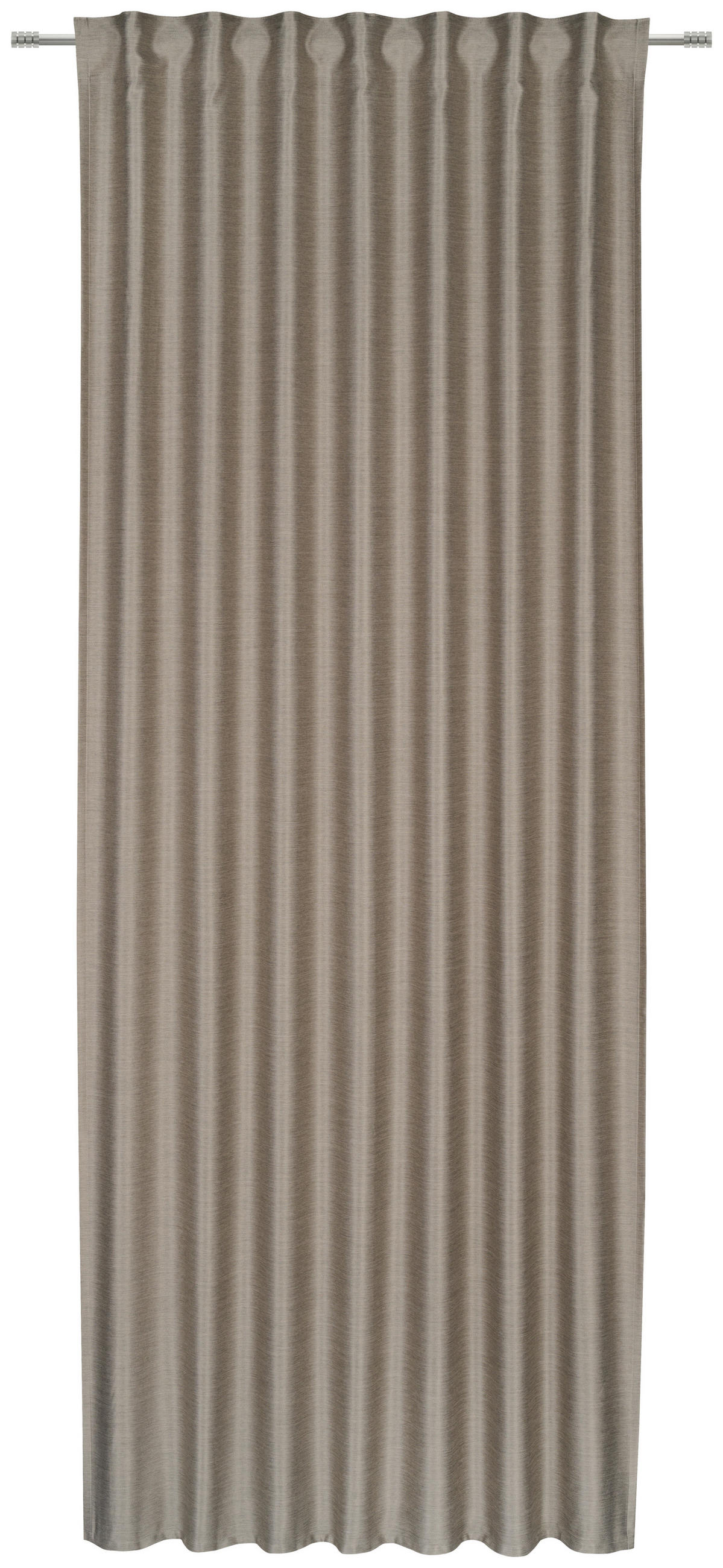 FERTIGVORHANG  blickdicht   140/260 cm  - Grau, Design, Textil (140/260cm) - Dieter Knoll