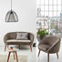 STUHL Birke Grau - Grau, Trend, Holz/Kunststoff (68/60/70cm)