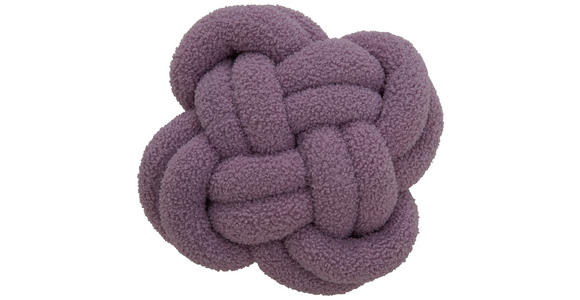 ZIERKISSEN 30 cm - Lila, Basics, Textil (30cm) - Novel