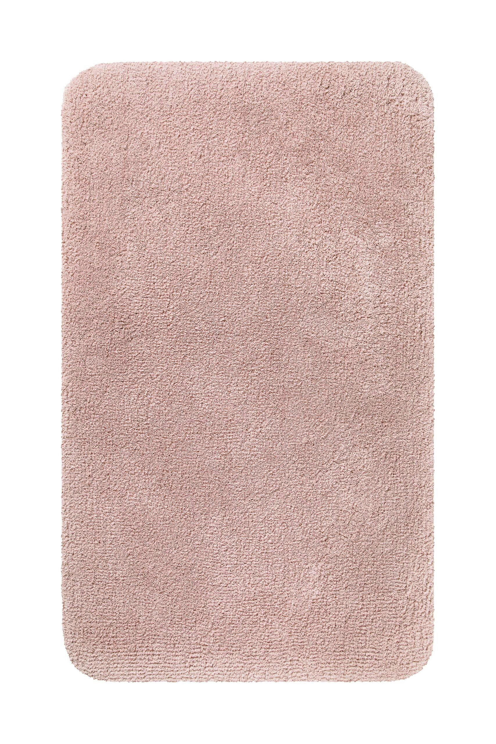 BADTEPPICH Hellrosa 55/65 cm  - Hellrosa, Basics, Kunststoff/Textil (55/65cm) - WECON HOME BASIC