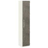 AKTENSCHRANK Anthrazit, Weiß  - Anthrazit/Weiß, KONVENTIONELL, Holzwerkstoff (40/220,5/41,9cm) - Moderano