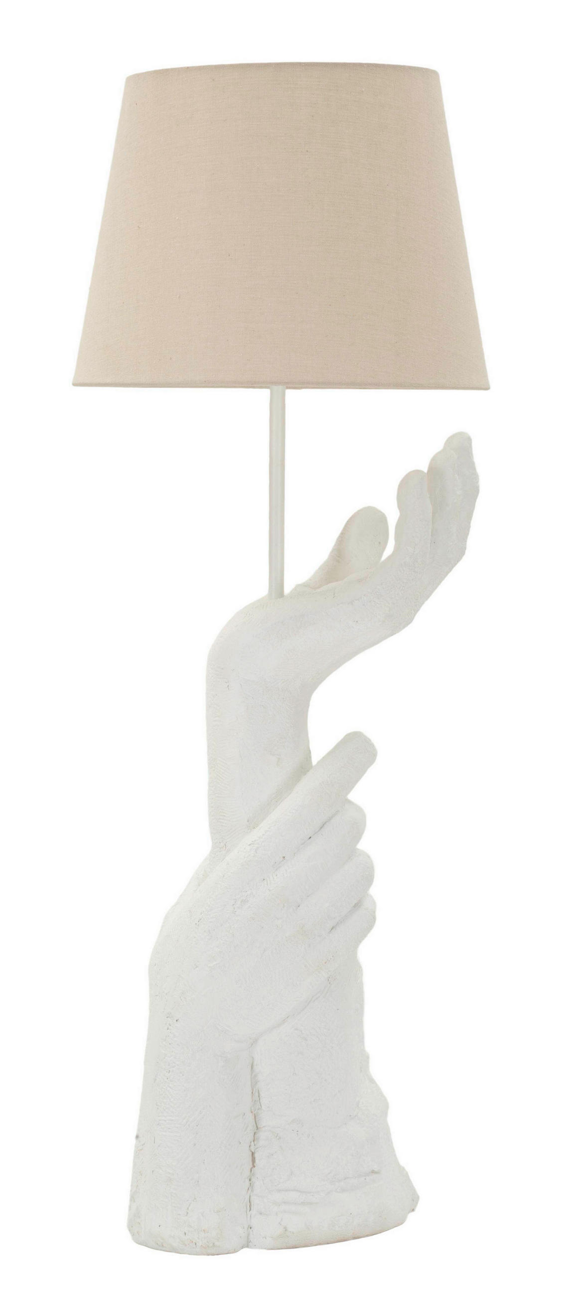 Mauro Ferretti Tischleuchte Weiß 35x93x35 cm