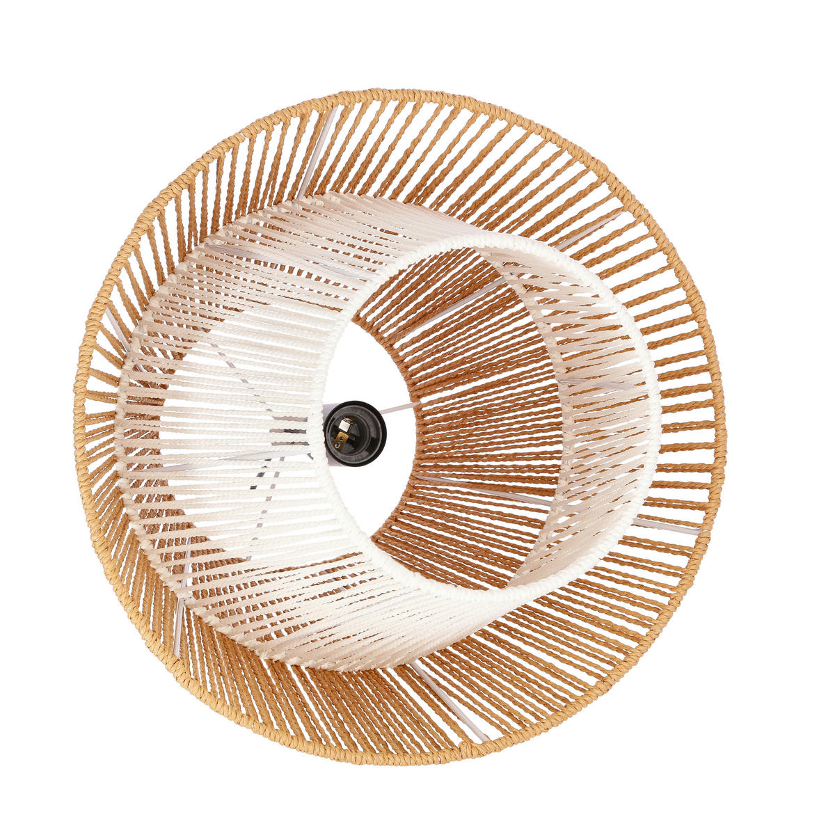 PENDELLEUCHTE Africa 40/40/130 cm  - Beige, Natur, Holz (40/40/130cm)