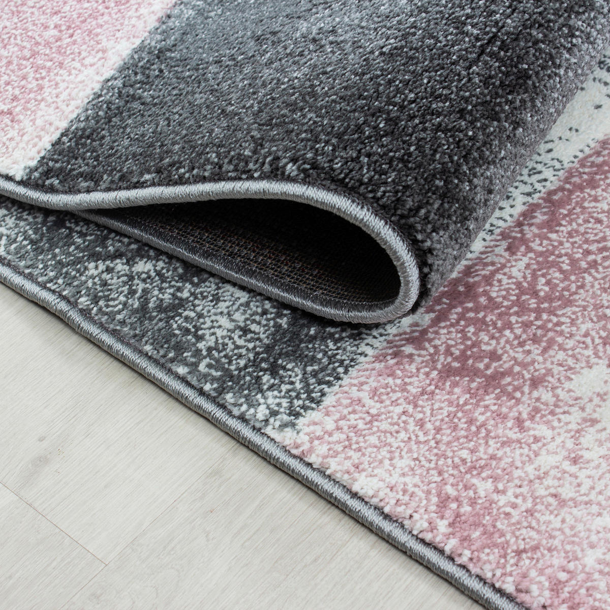 WEBTEPPICH 120/170 cm Hawaii 1710 Pink  - Pink, KONVENTIONELL, Textil (120/170cm) - Novel