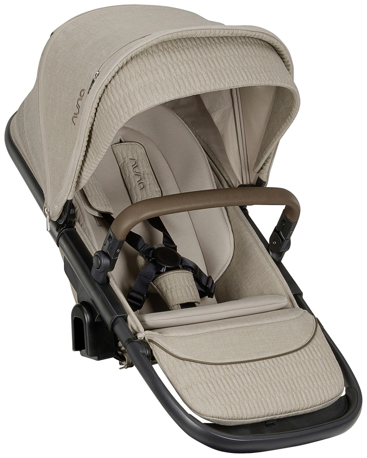 GESCHWISTERWAGEN Demi next  - Schwarz, Basics, Metall (63/123/83cm) - Nuna