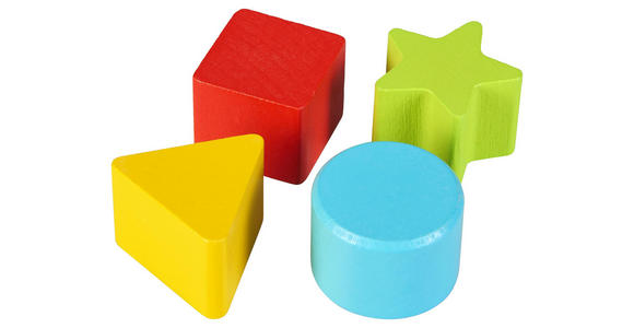 MOTORIKSPIEL - Gelb/Multicolor, Basics, Holz/Holzwerkstoff (25,6/21,1/19,5cm) - My Baby Lou
