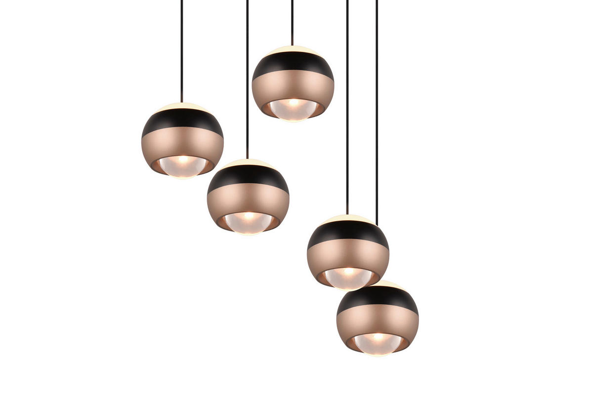 LED-HÄNGELEUCHTE 30/200 cm  - Schwarz, Design, Metall (30/200cm)