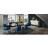SITZBANK 218/87/66 cm in Schwarz, Dunkelblau - Schwarz/Dunkelblau, Design, Leder/Metall (218/87/66cm) - Joop! SITZBANK 218/87/66 cm in Schwarz, Dunkelblau - Schwarz/Dunkelblau, Design, Leder/Metall (218/87/66cm) - Joop!