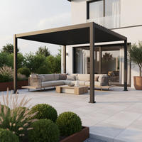 PERGOLA - Anthrazit, Basics, Metall (360/240/300cm) - Gardenson