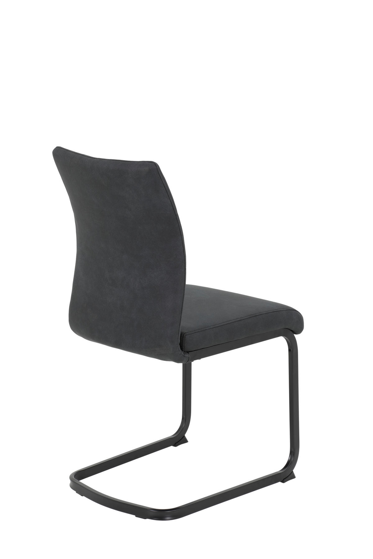 TISCHGRUPPE Anthrazit, Alteiche  - Alteiche/Anthrazit, MODERN, Textil/Metall (80/76/80cm) - MID.YOU