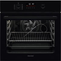 EINBAUBACKOFEN DKP37903BK  - Schwarz, Basics, Glas/Metall (59,4/59,4/56,9cm) - Dieter Knoll