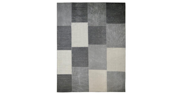 FLACHWEBETEPPICH 80/150 cm Lyrical Grau, Multicolor  - Multicolor/Grau, Basics, Textil (80/150cm) - Novel