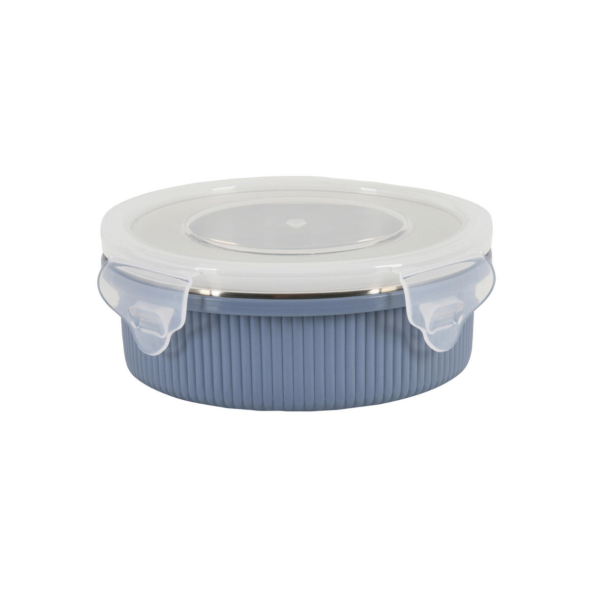 DÓZA NA POTRAVINY  - modrá/čiré, Basics, kov/plast (13,7/5cm) - Homeware Profession.