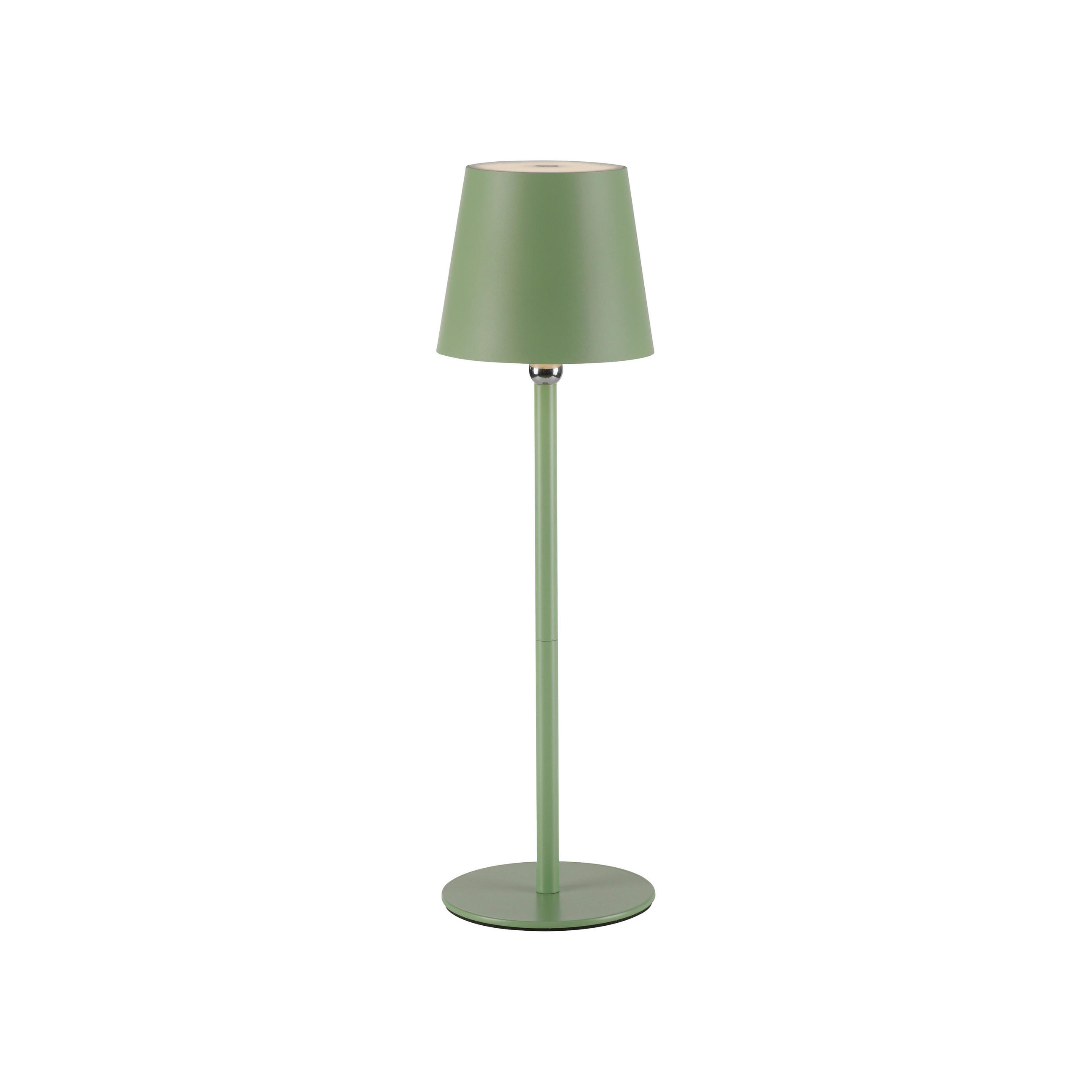 XXXLutz Led-Tischleuchte Boteria Grün 11x37x11 cm