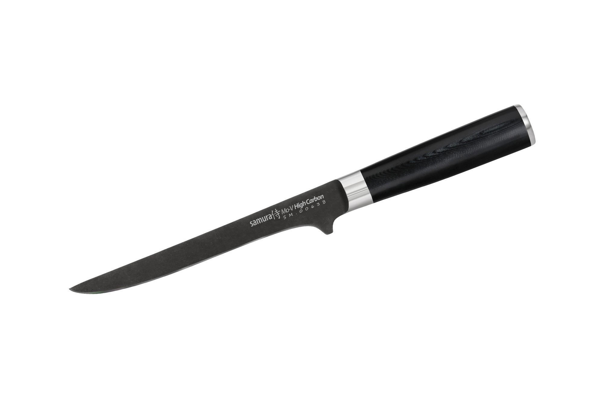 NOŽ ZA OTKOŠTAVANJE  MO-V STONEWASH 30.7/3.6/2.9 cm            - crna, Basics, drvni materijal/metal (30.7/3.6/2.9cm) - Samura