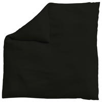 BETTDECKENBEZUG WOVEN SATIN Makosatin 200/200 cm  - Schwarz, Basics, Textil (200/200cm) - Schlafgut