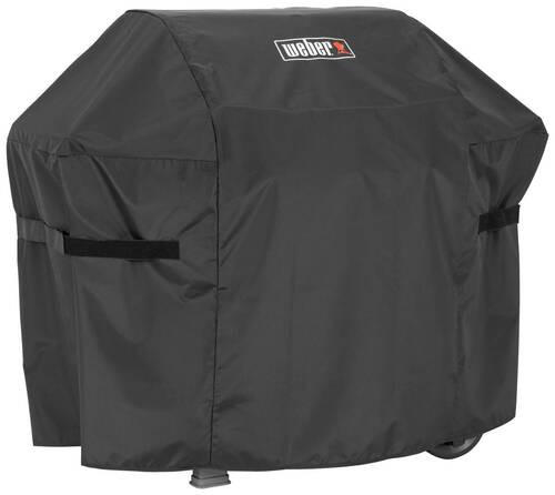 GRILLABDECKHAUBE - Schwarz, Basics, Kunststoff (45/107/130cm) - Weber Grill