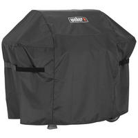 GRILLABDECKHAUBE 45/107/130 cm  - Schwarz, Basics, Kunststoff (45/107/130cm) - Weber Grill