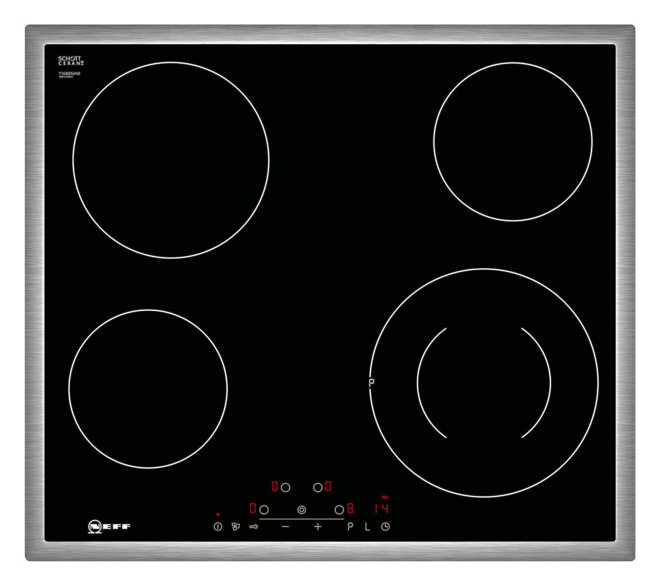 Glaskeramikkochfeld Tbd1656N