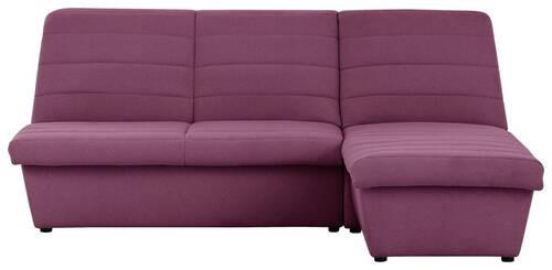 ECKSOFA Looks VIII Weinrot Webstoff - Weinrot/Schwarz, Design, Kunststoff/Textil (214/168cm) - LOOKS by W.Joop