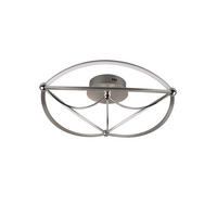 LED-TAKLAMPA Charivari  - nickelfärgad, Design, metall (62cm) - Trio Leuchten
