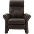 SESSEL Echtleder Braun - Schwarz/Braun, KONVENTIONELL, Leder/Kunststoff (90/106/93cm) - Himolla
