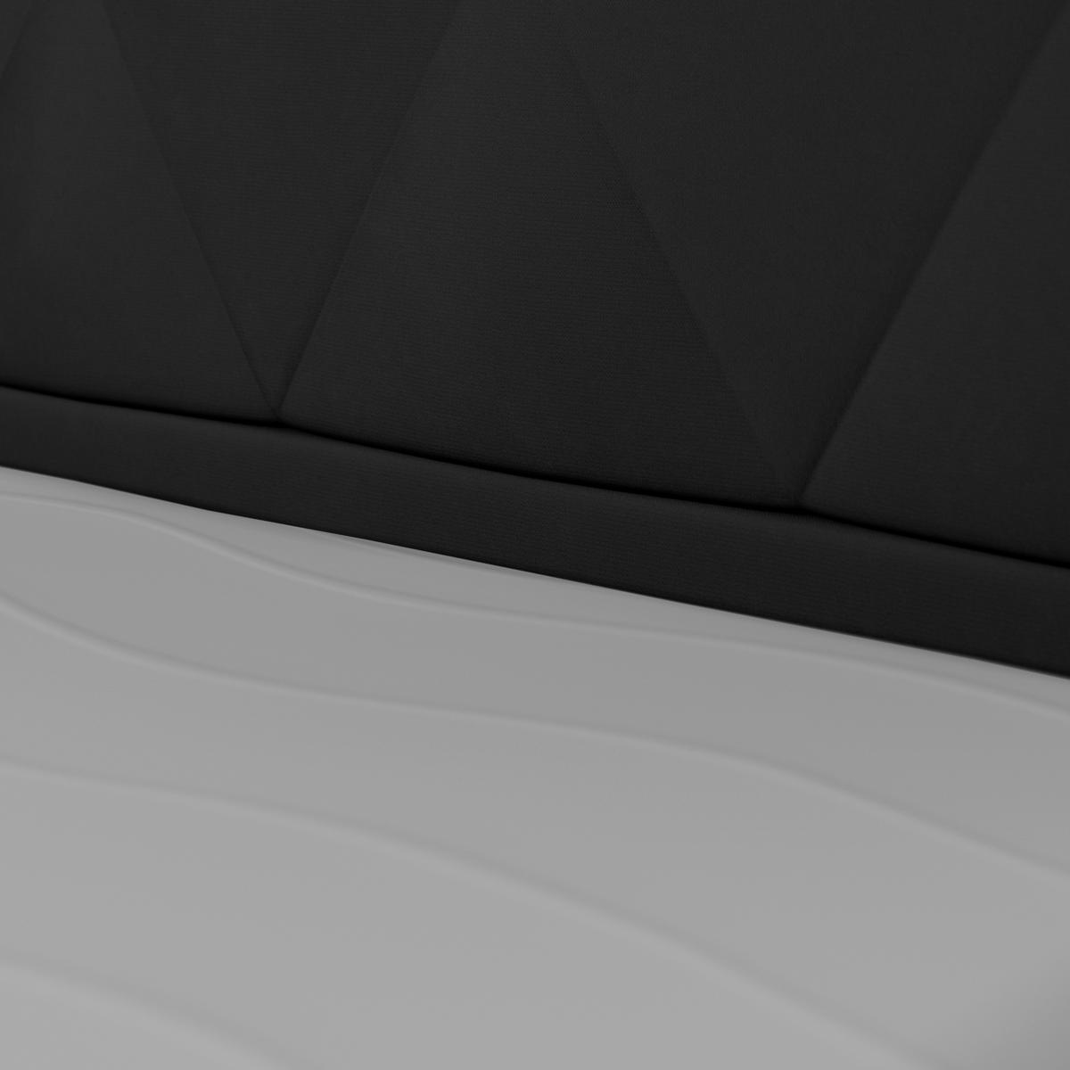 BOXSPRINGBETT 180/200 cm  in Schwarz  - Schwarz, MODERN, Holzwerkstoff/Kunststoff (180/200cm) - MID.YOU
