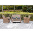 LOUNGE GARNITURA polietilen (PE) jeklo - črna/prozorna, Design, kovina/umetna masa - Ambia Garden LOUNGE GARNITURA polietilen (PE) jeklo - črna/prozorna, Design, kovina/umetna masa - Ambia Garden