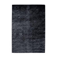 HOCHFLORTEPPICH 200/200 cm Anthrazit quadratisch  - Anthrazit, Basics, Textil (200/200cm) - Kayoom