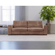 SCHLAFSOFA Flachgewebe Altrosa  - Schwarz/Altrosa, KONVENTIONELL, Kunststoff/Textil (236/78/114cm) - Carryhome