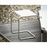 GARTENBEISTELLTISCH - Alufarben/Weiß, Basics, Metall (40/40/40cm) GARTENBEISTELLTISCH - Alufarben/Weiß, Basics, Metall (40/40/40cm)