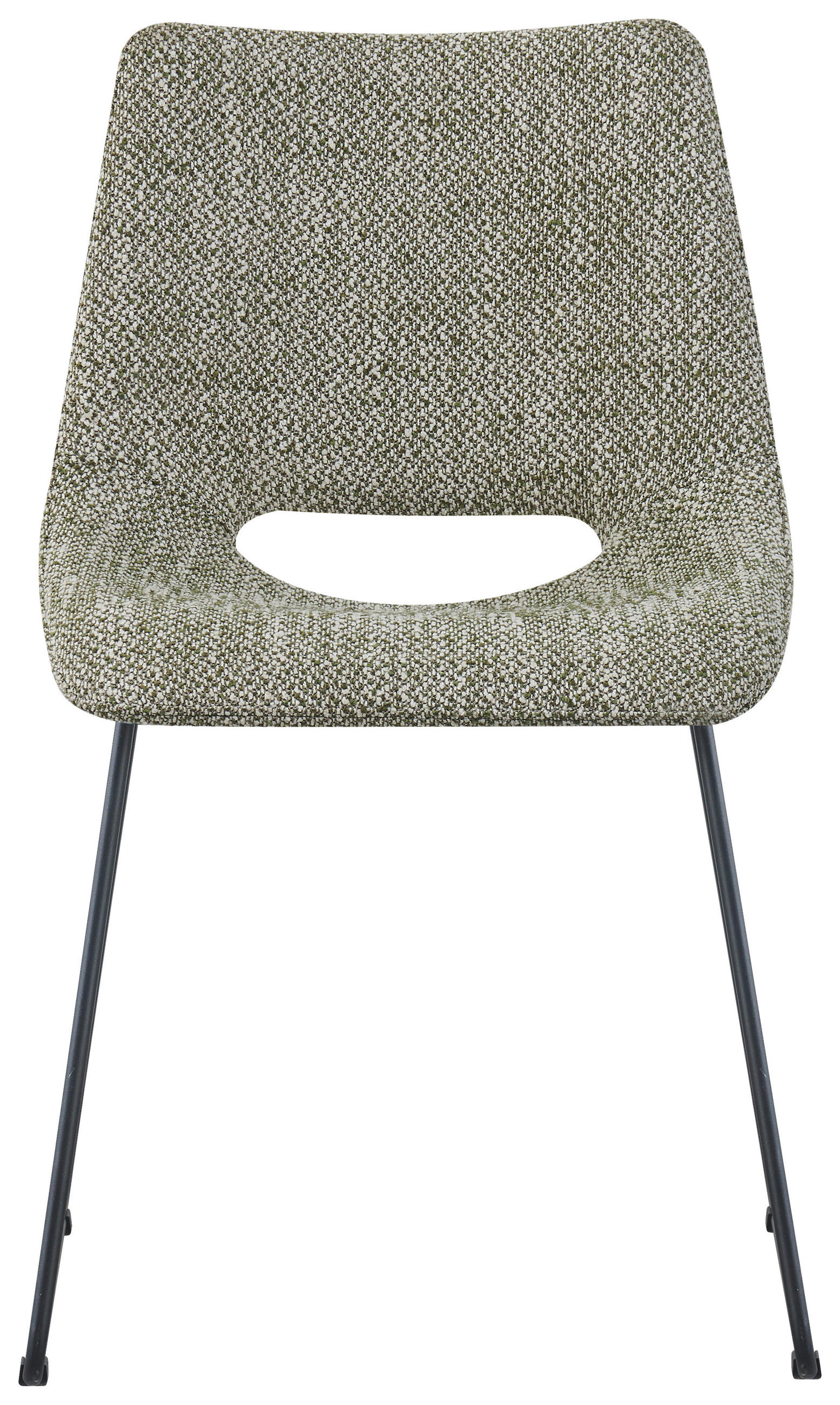 STUHL - Schwarz/Grün, Design, Textil/Metall (48/79/56cm) - Stylife