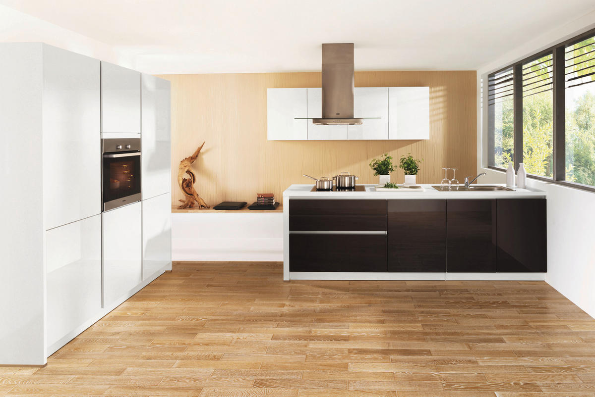 novel kuhinja po mjeri - bijela, Design, drvni materijal - Novel