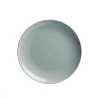 FRÜHSTÜCKSTELLER Blau, Weiß Suomi  - Blau/Weiß, Keramik (20/20/2cm) - Ritzenhoff Breker