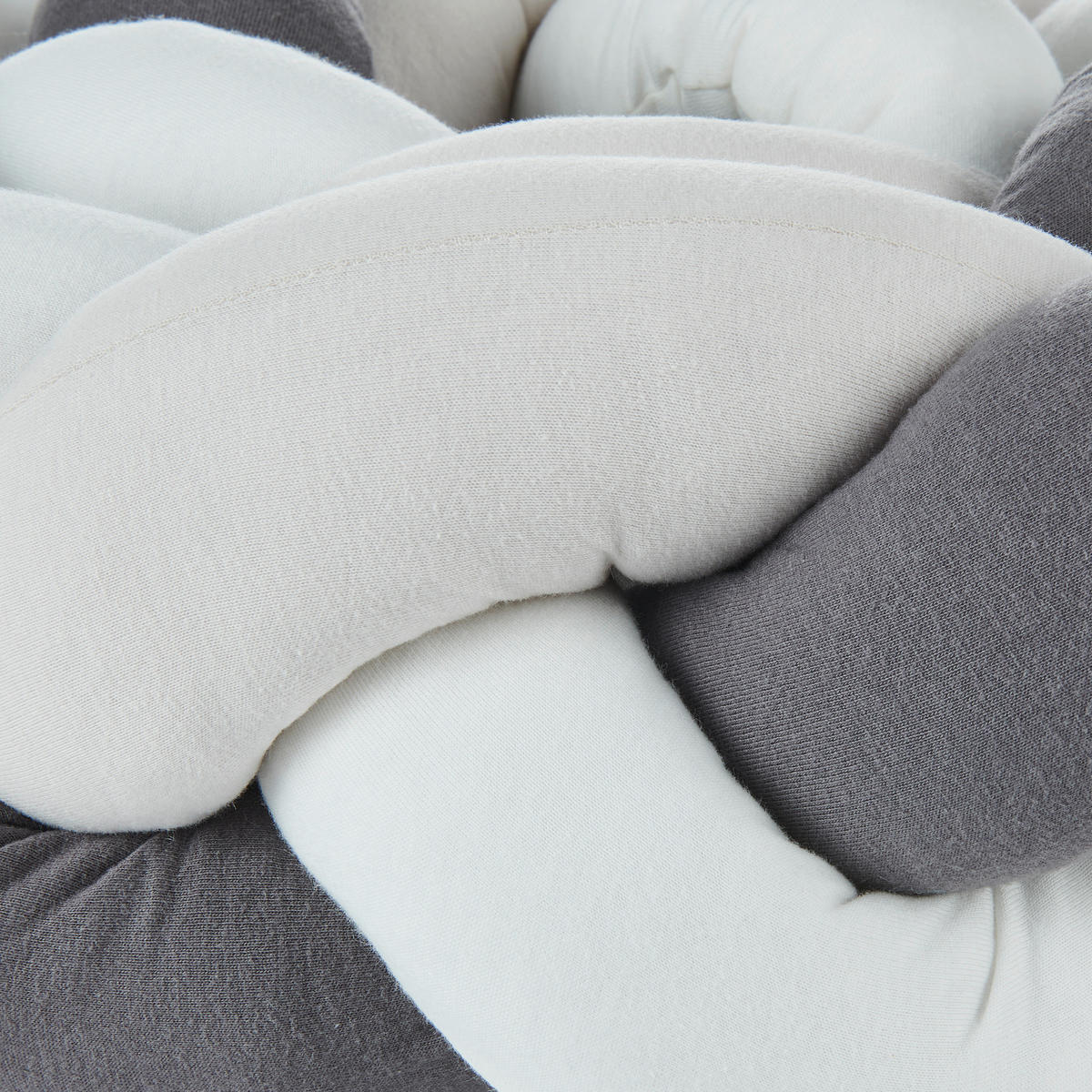 HADOVÝ MANTINEL DO POSTÝLKY - krémová/světle šedá, Basics, textil (10/180cm) - Patinio