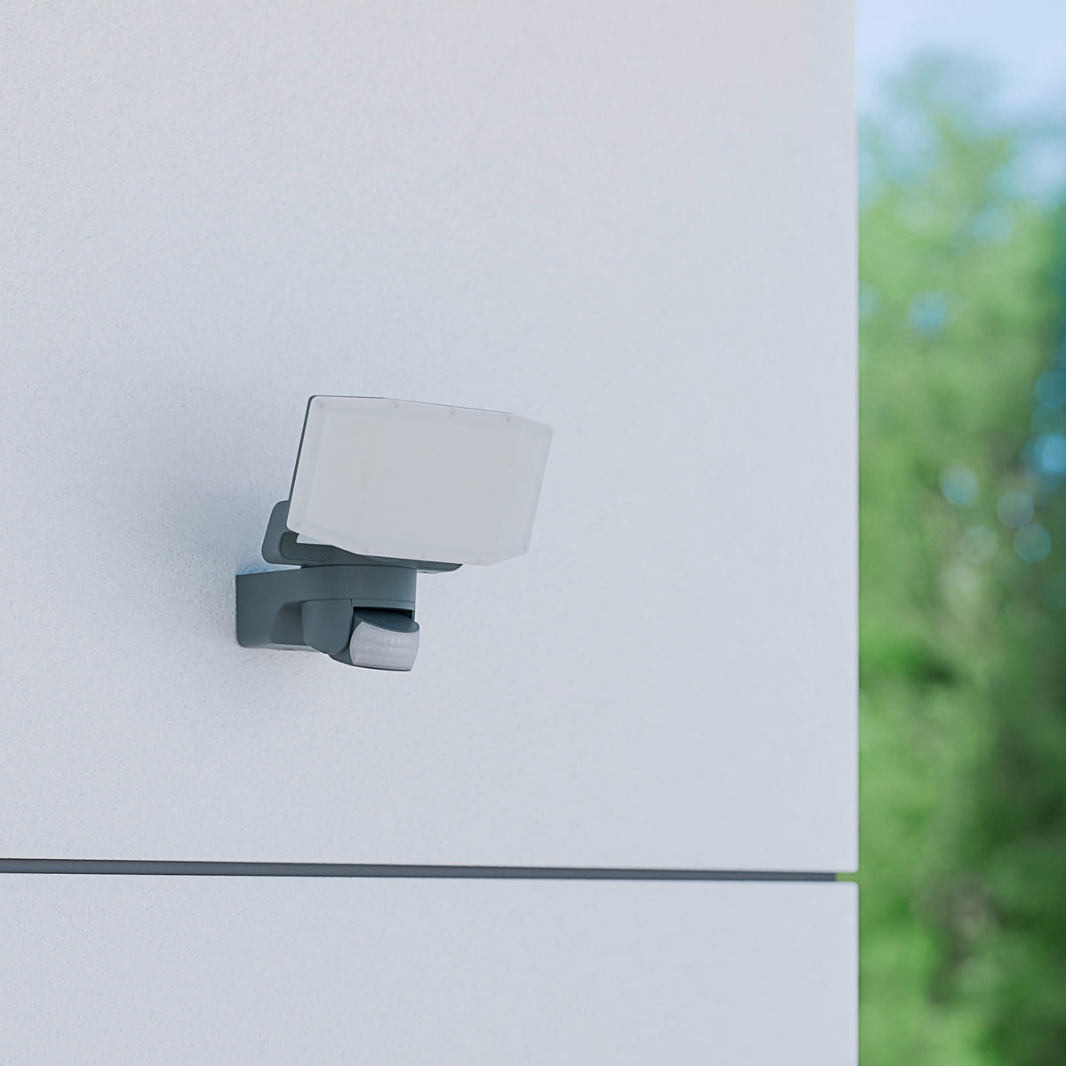 AUSSENLEUCHTE XLED Protect 19,5/18,7/19,5 cm  - Anthrazit, Trend, Kunststoff (19,5/18,7/19,5cm) - Steinel