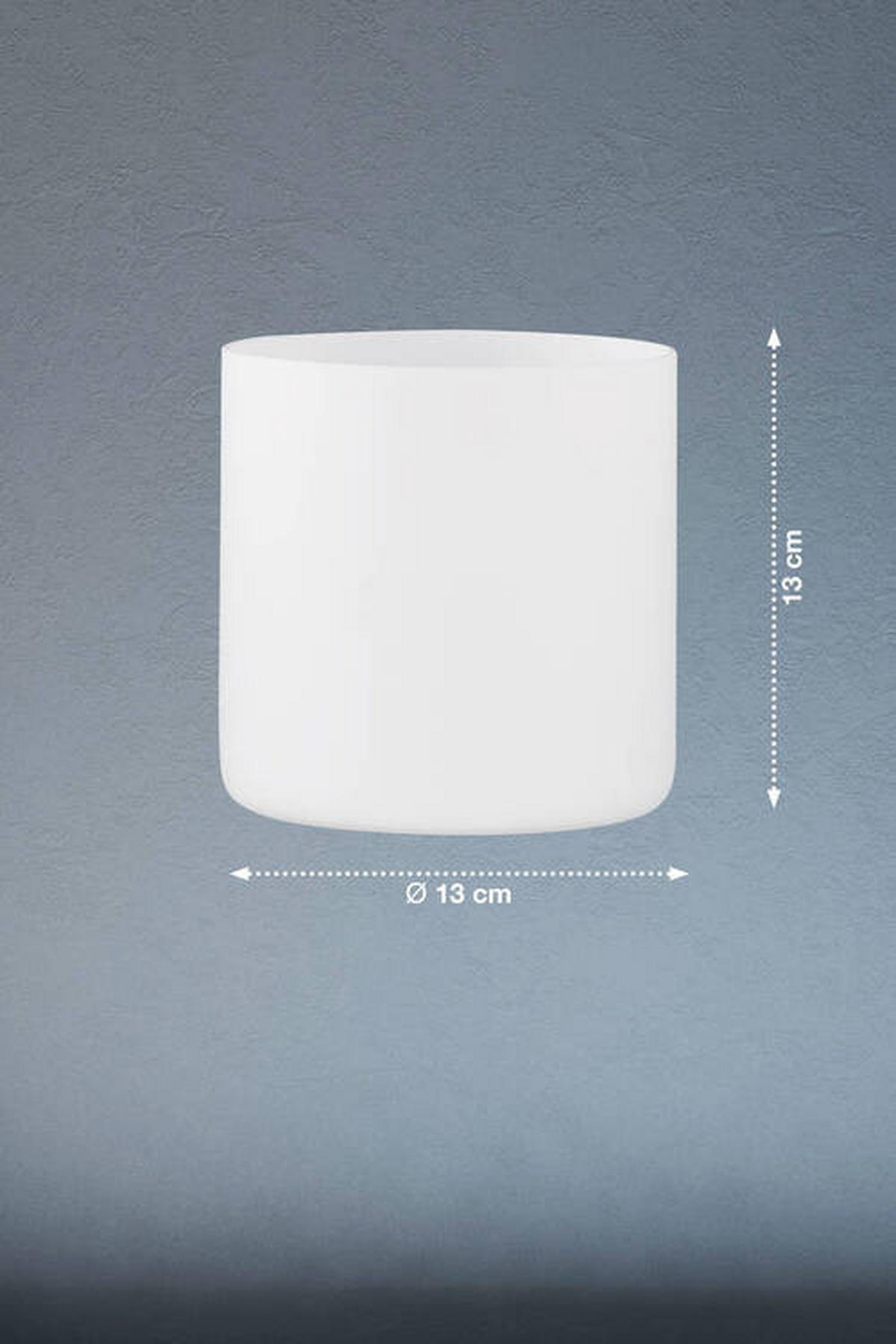 LAMPGLAS Modular S 13/13 cm   - opal, Basics, glas (13/13cm) - Fischer & Honsel