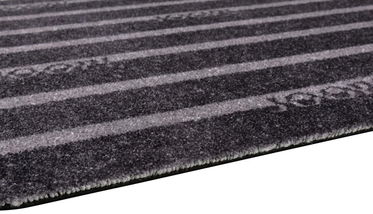 FUSSMATTE - Anthrazit, Design, Kunststoff (50/70cm) - Joop!