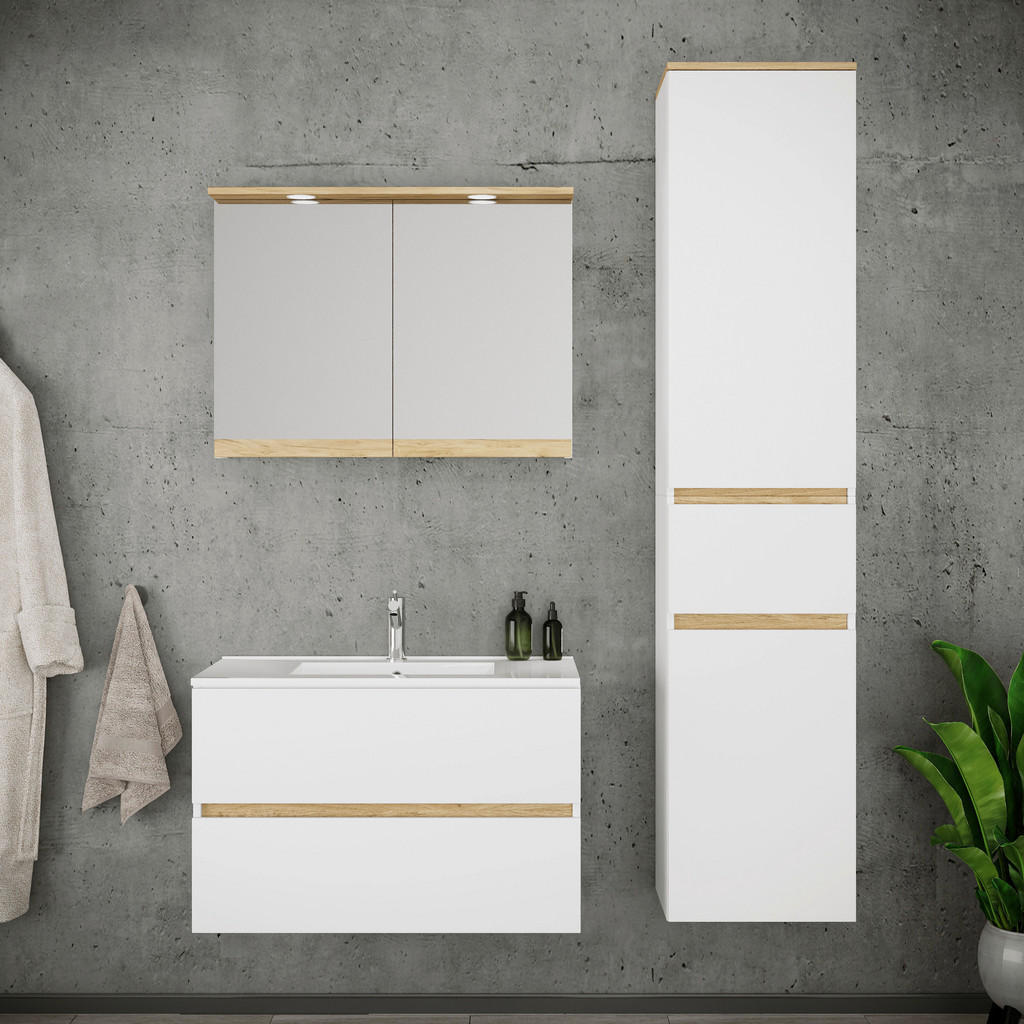 Baie 4 piese, 121 cm