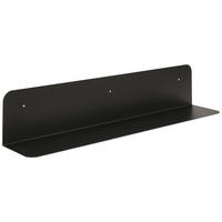 WANDBOARD Schwarz  - Schwarz, Design, Metall (80/15/15cm) - MID.YOU