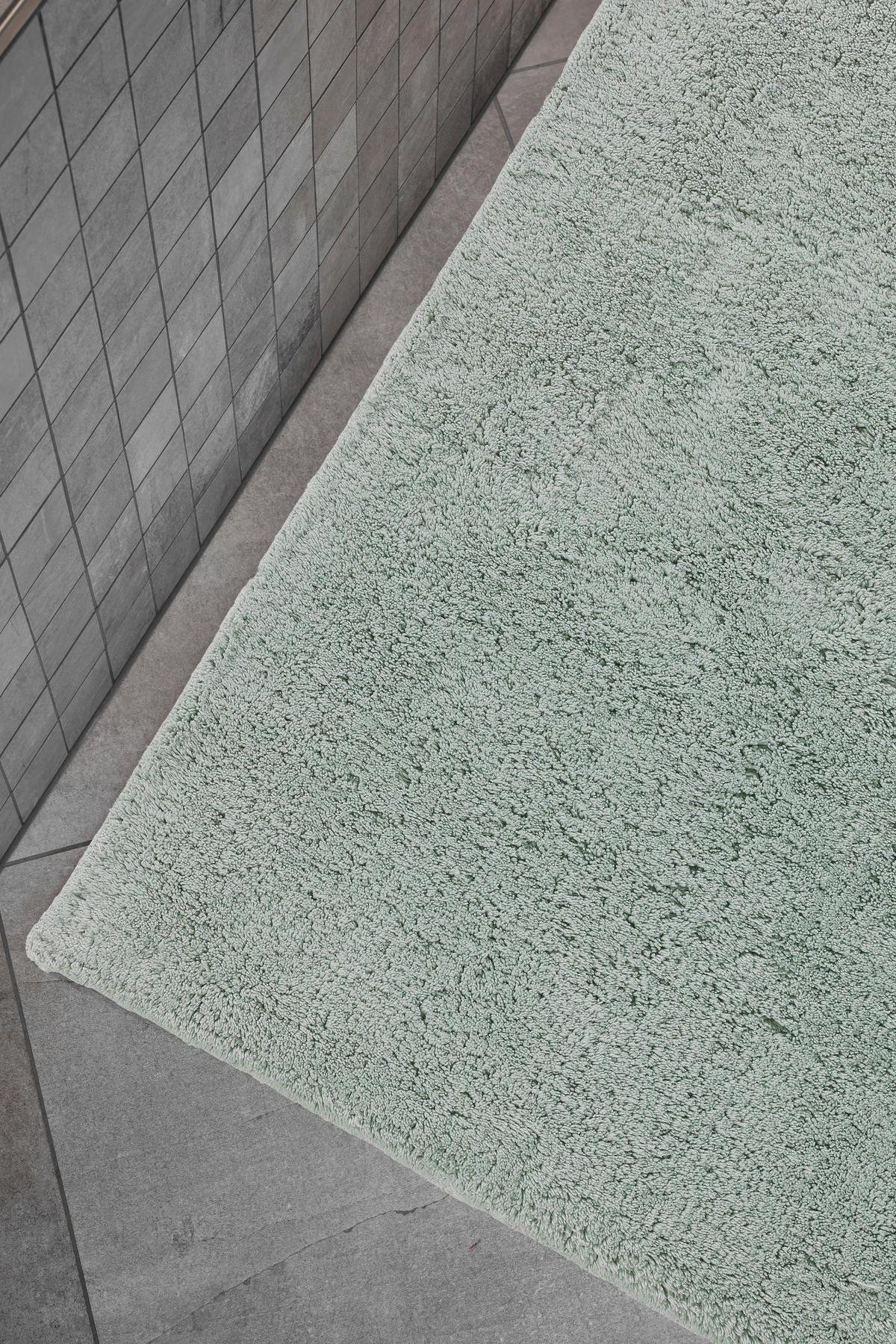 BADTEPPICH Mintgrün 40/60 cm  - Mintgrün, Basics, Textil (40/60cm) - Schöner Wohnen