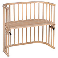 BEISTELLBETT Babybay Original 87/46/79 cm  - Buchefarben/Naturfarben, Basics, Holz (87/46/79cm) - Babybay